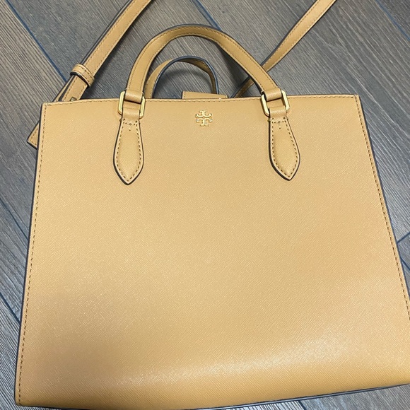 Tory Burch Emerson Structured Work Satchel - Picture 2 of 10